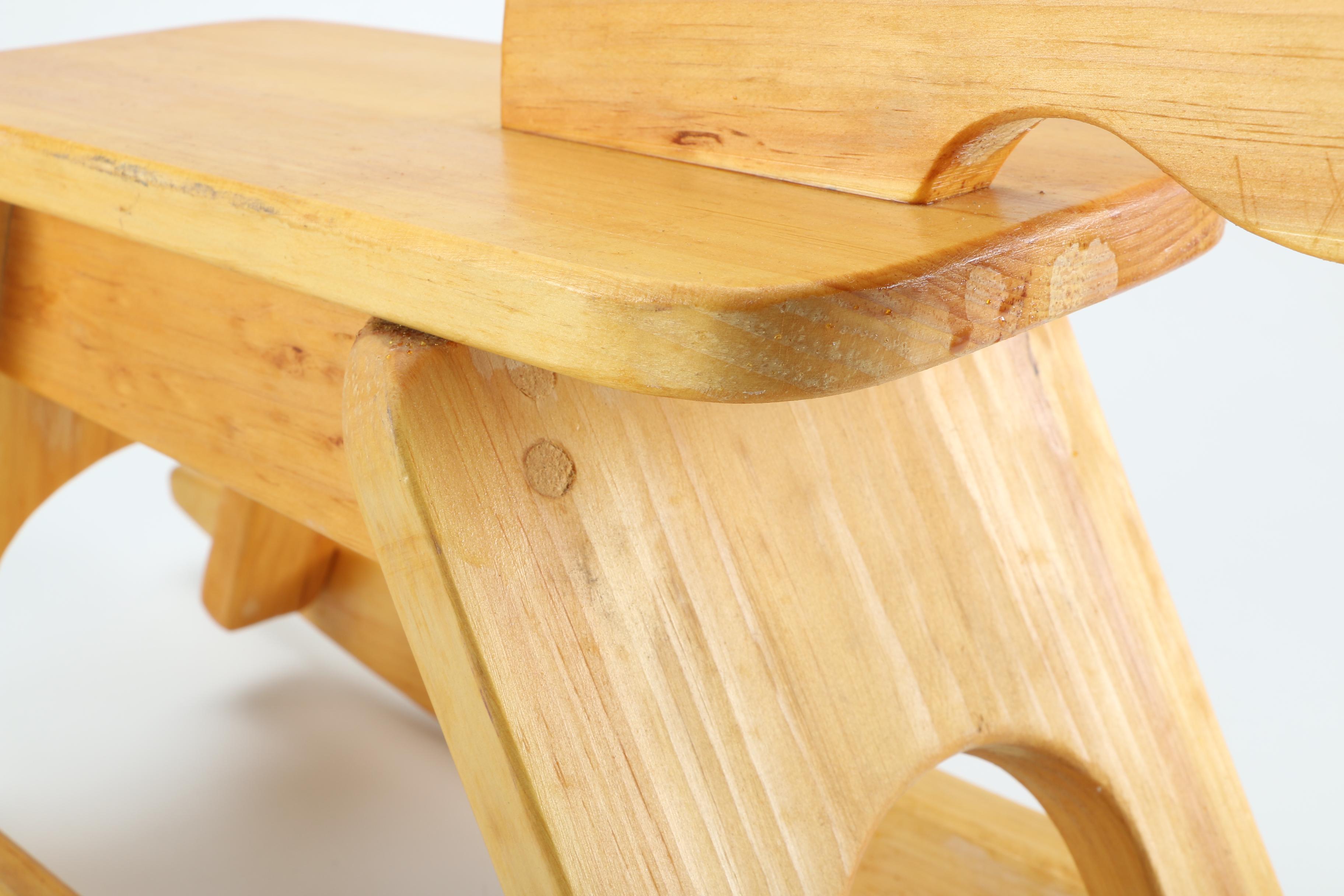 Wooden Rocking Horse