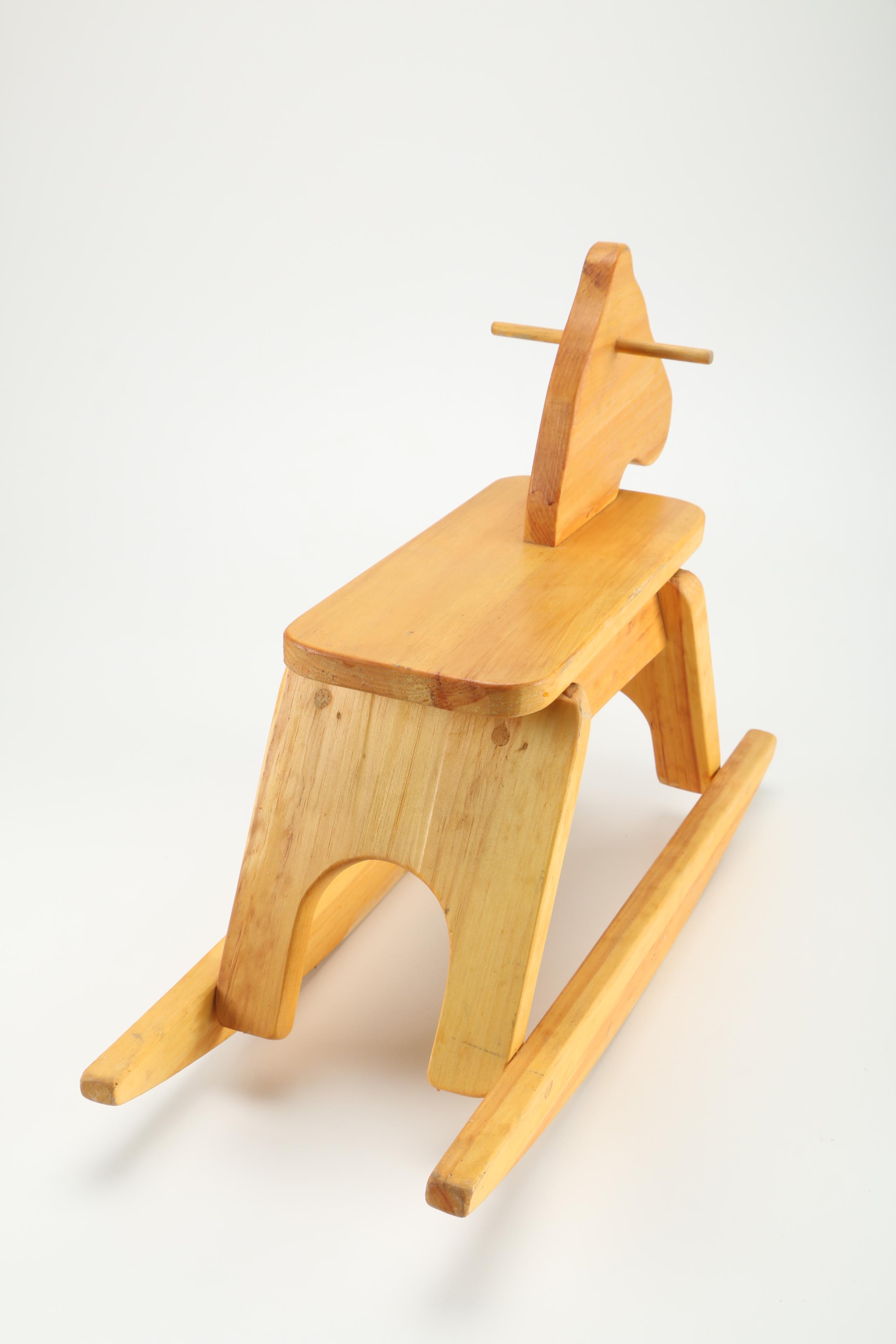 Wooden Rocking Horse