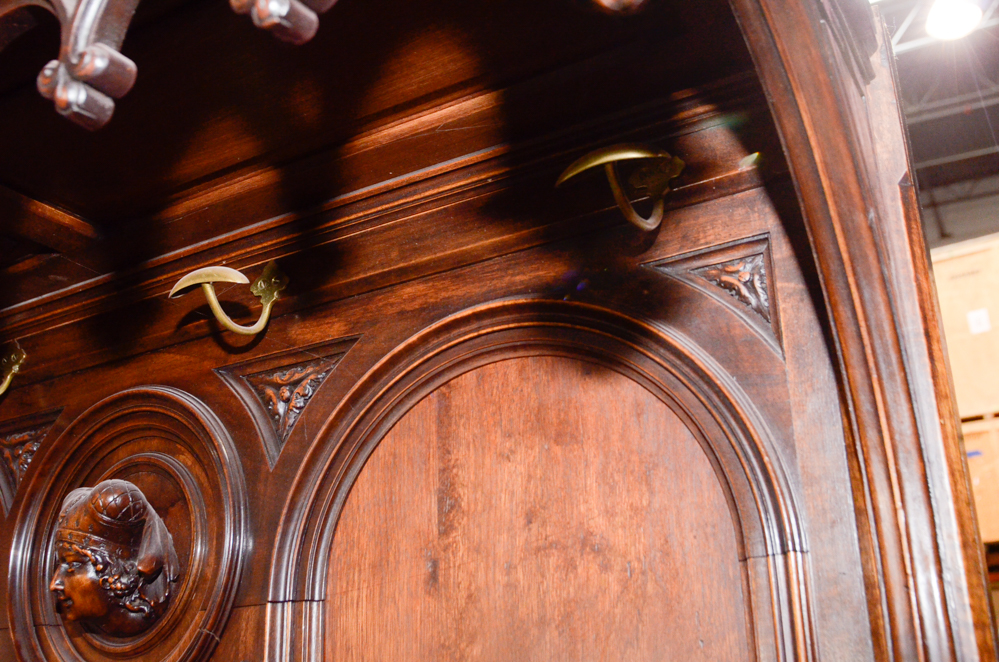 Early 20th Century Gothic Monastery Bench