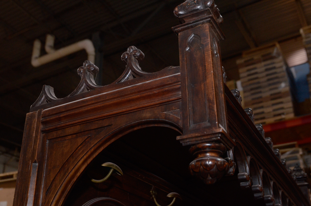 Early 20th Century Gothic Monastery Bench