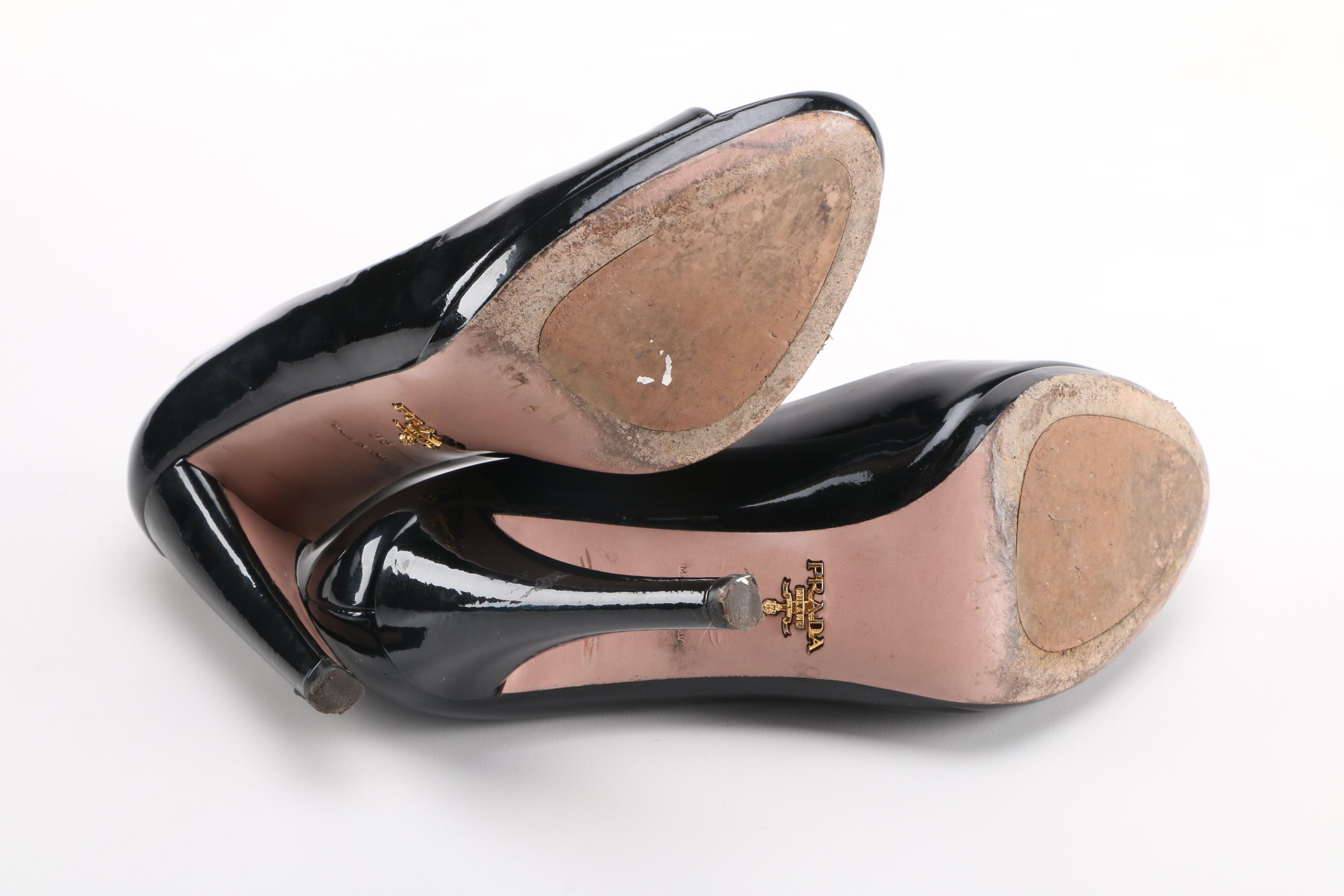Prada Patent Leather Pumps