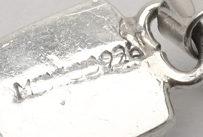 Sterling Jewelry with Mother of Pearl, Glass and Enamel Accents