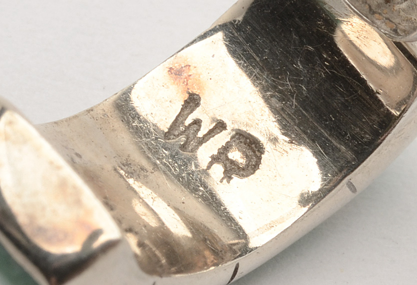 Sterling Jewelry with Mother of Pearl, Glass and Enamel Accents