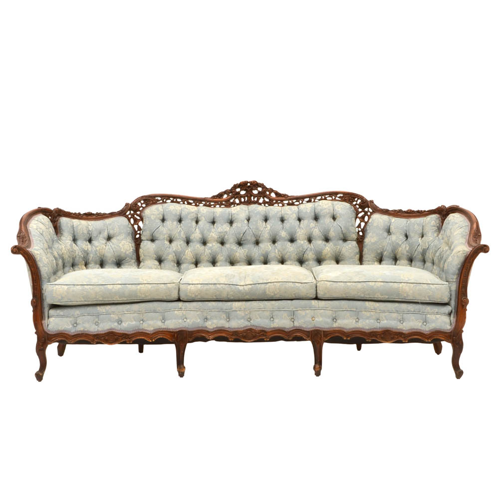 French Provincial Style Sofa From Soref's Period Furniture