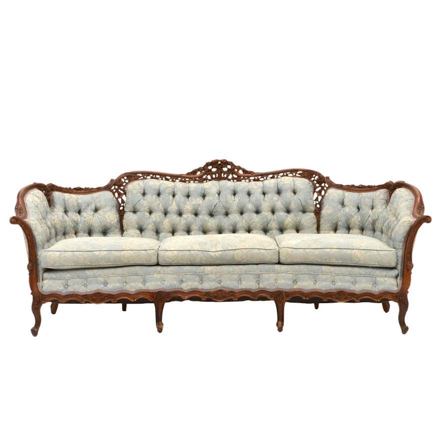 French Provincial Style Sofa From Soref's Period Furniture