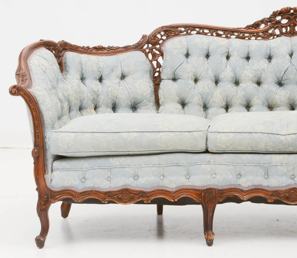 French Provincial Style Sofa From Soref's Period Furniture