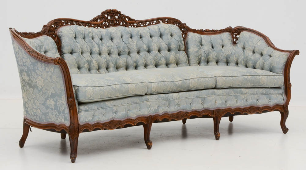 French Provincial Style Sofa From Soref's Period Furniture