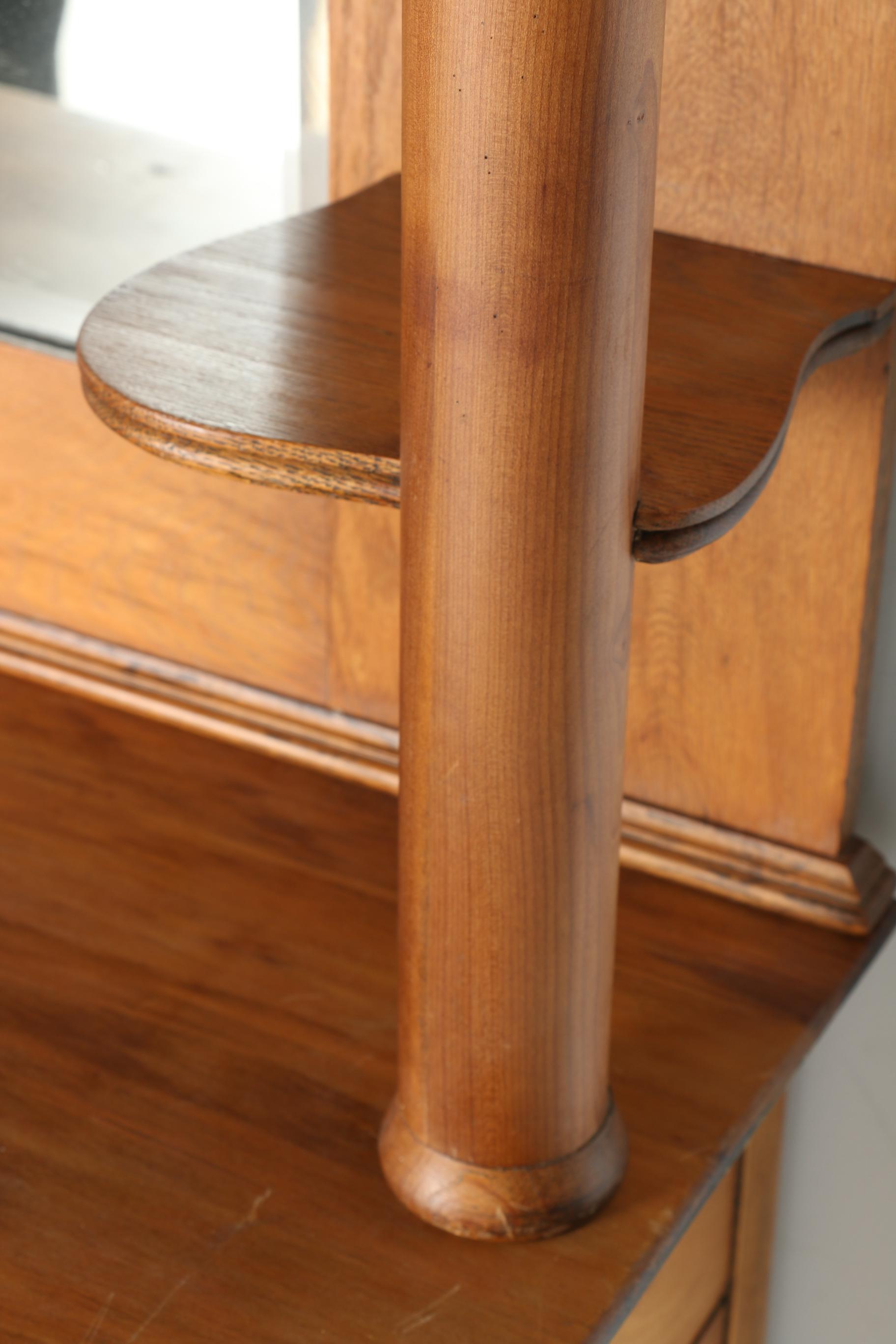 Victorian Buffet With Mirror