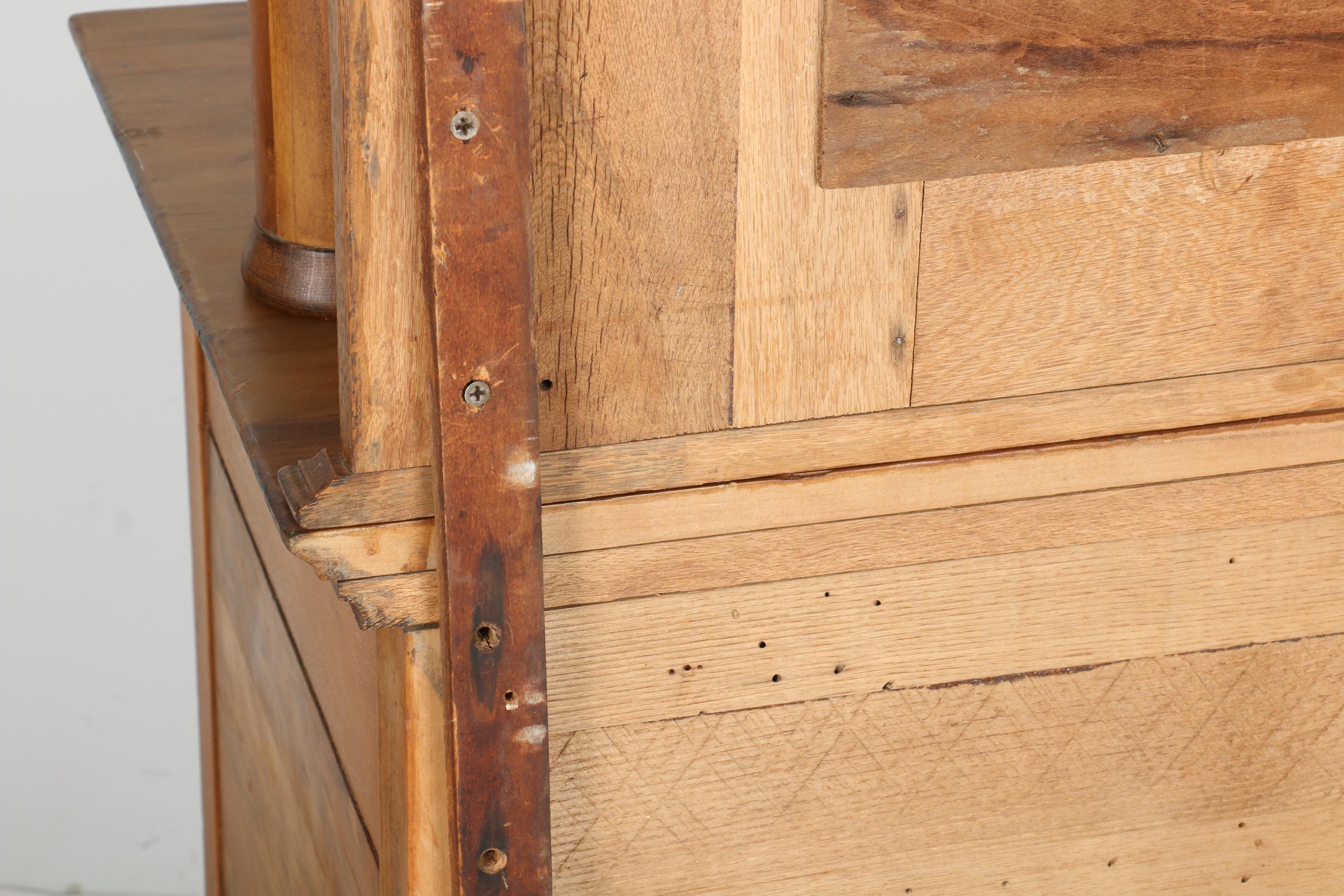 Victorian Buffet With Mirror