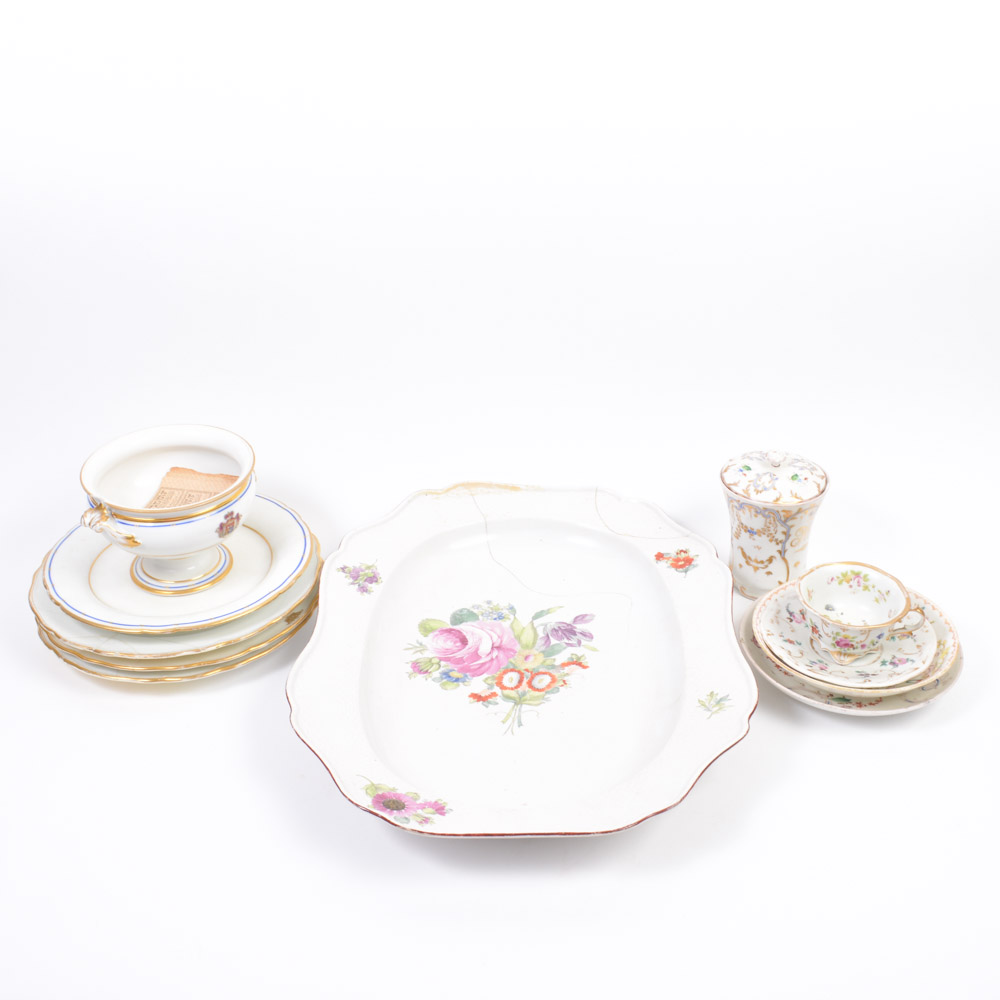 Antique Russian St. Petersburg China