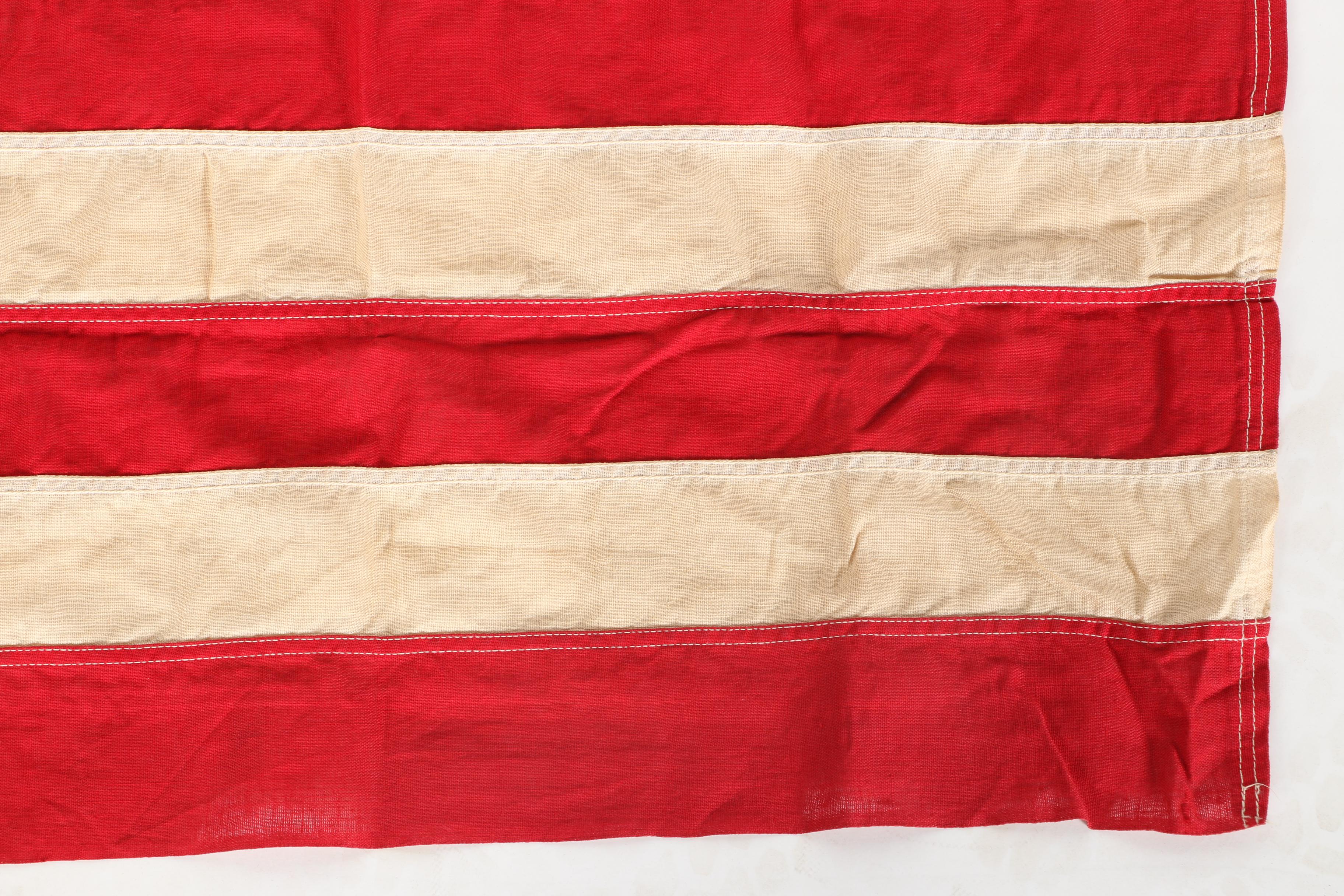 Two Vintage American Flags