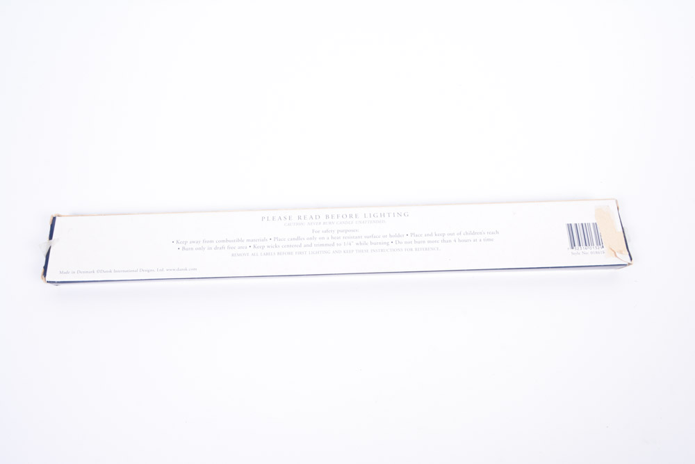 Danish Modern Bertil Vallien for Dansk Candle Holder with Candles