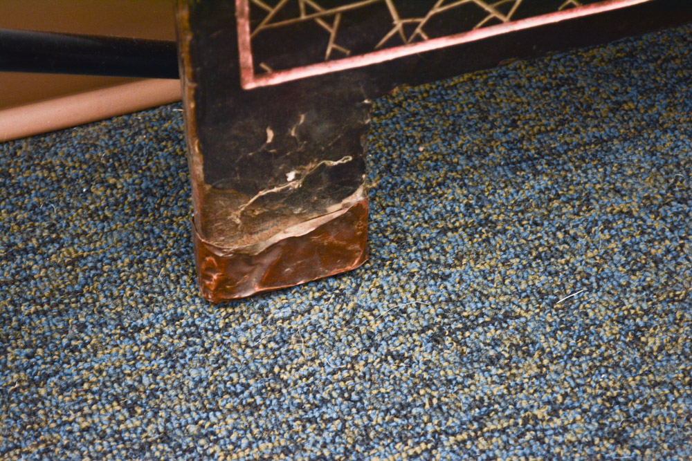 Chinese Lacquer Folding Screen