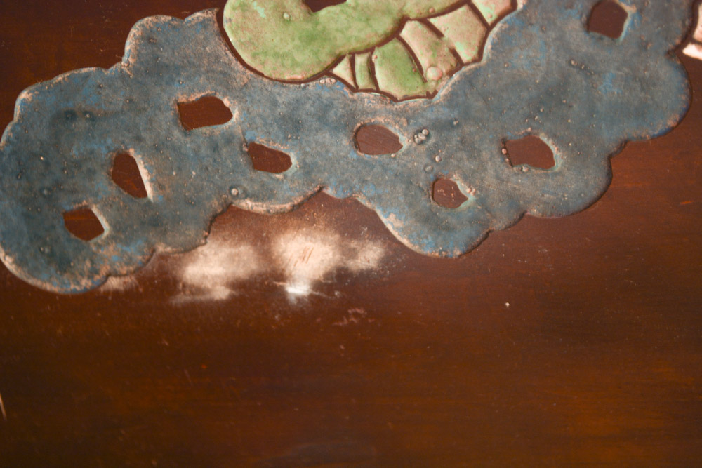 Chinese Lacquer Folding Screen