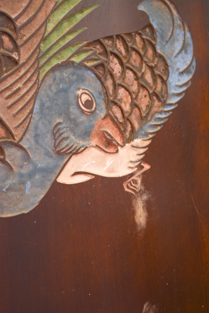 Chinese Lacquer Folding Screen