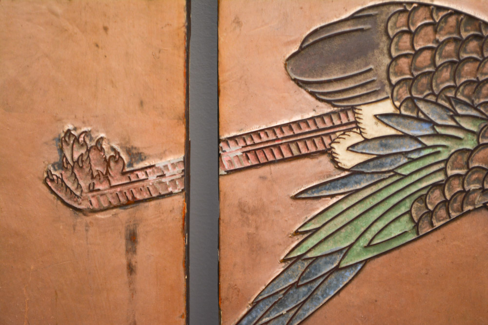 Chinese Lacquer Folding Screen