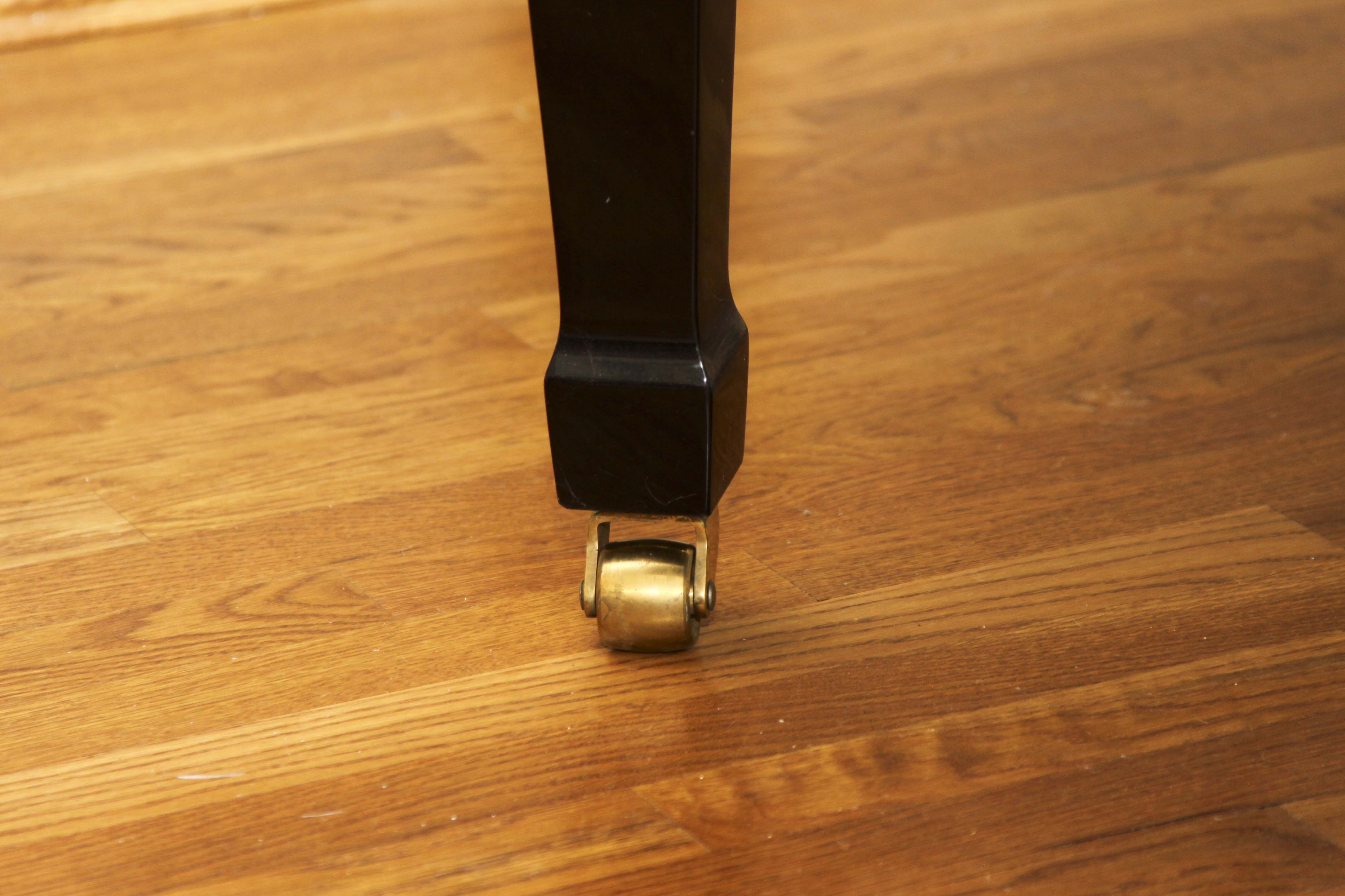 Kohler & Campbell Baby Grand Piano, Lamp and Seth Thomas Metronome