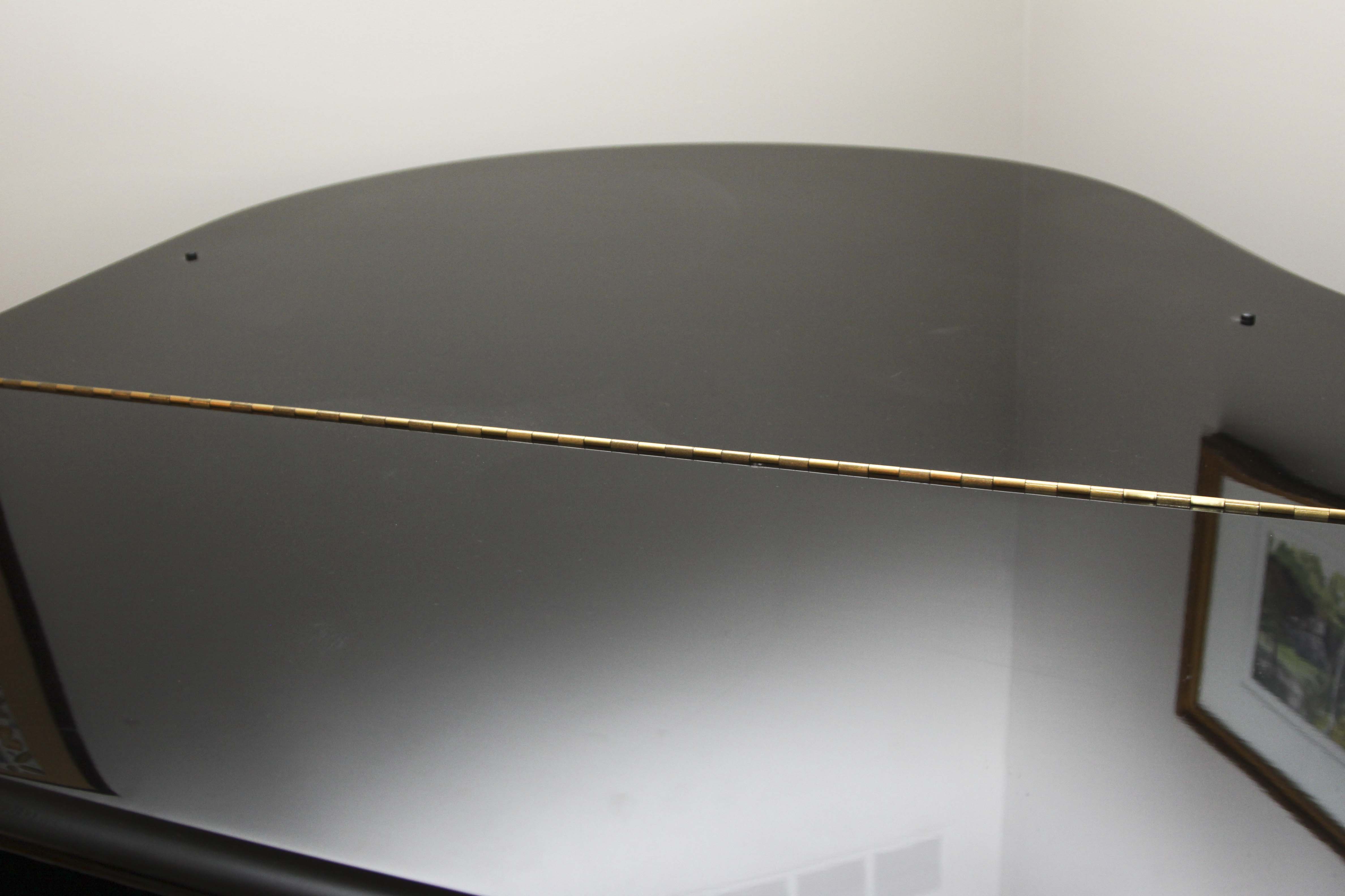 Kohler & Campbell Baby Grand Piano, Lamp and Seth Thomas Metronome