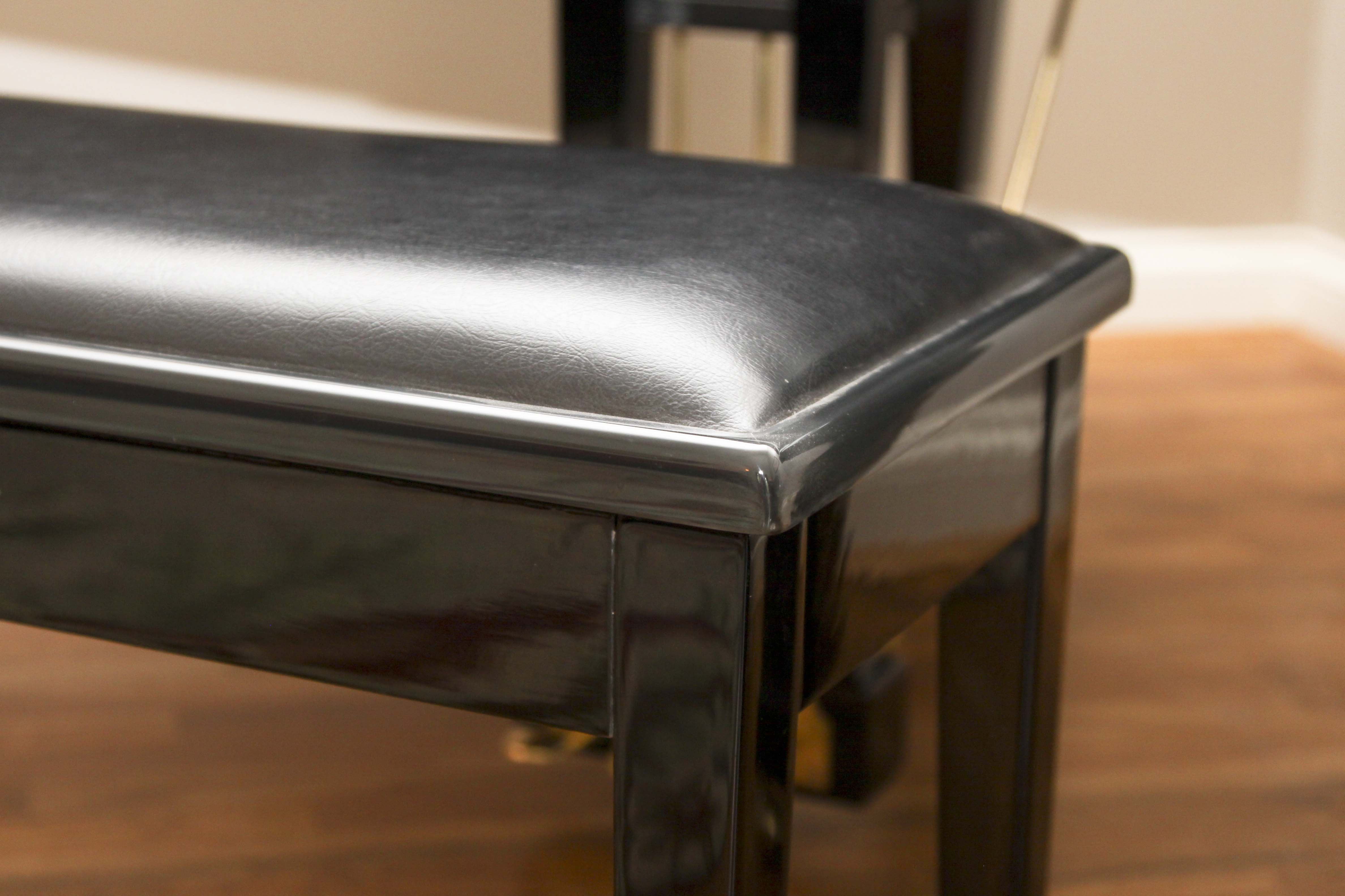 Kohler & Campbell Baby Grand Piano, Lamp and Seth Thomas Metronome