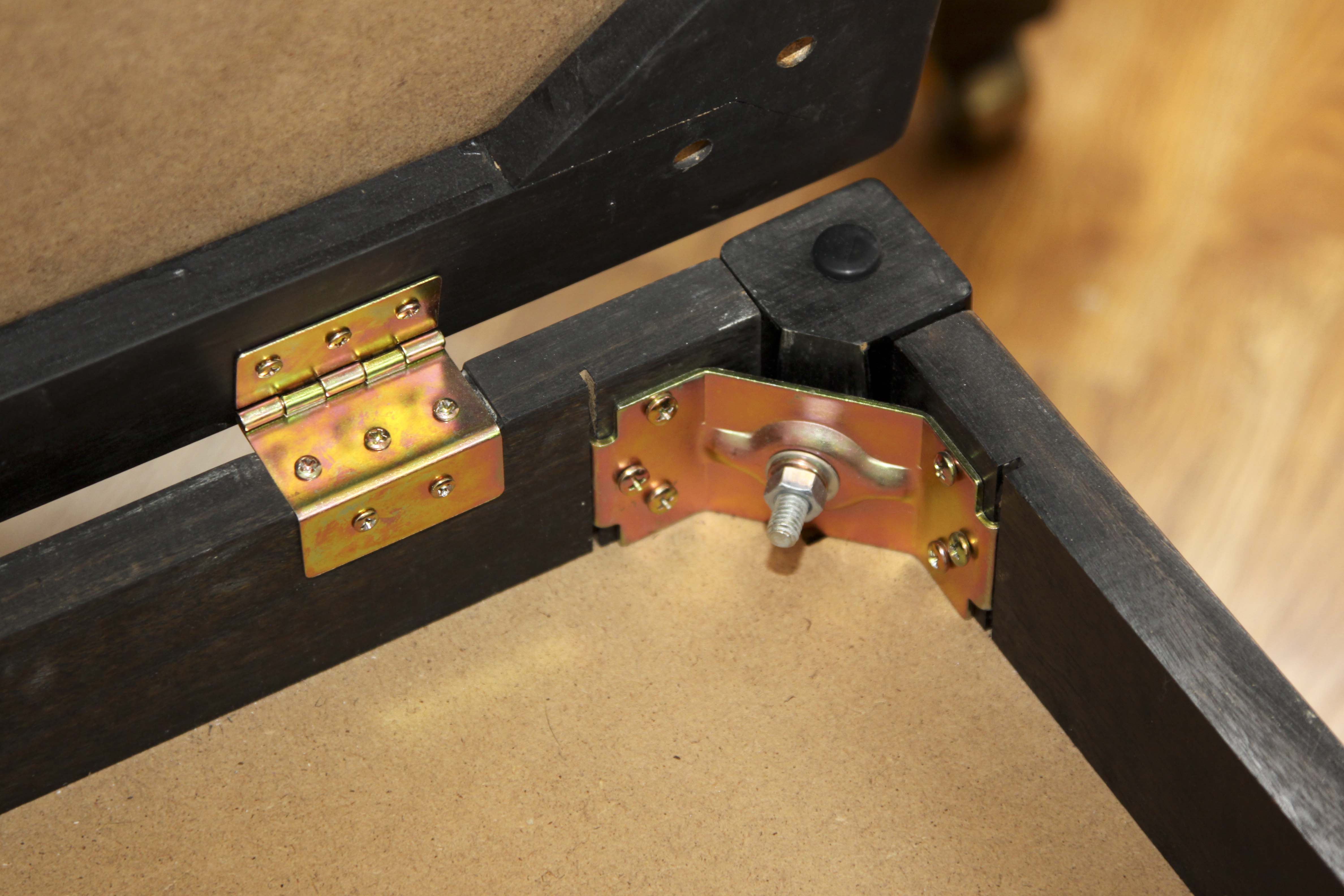 Kohler & Campbell Baby Grand Piano, Lamp and Seth Thomas Metronome