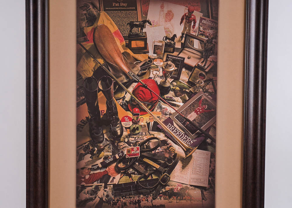 Autographed Pat Day Hall of Fame Poster