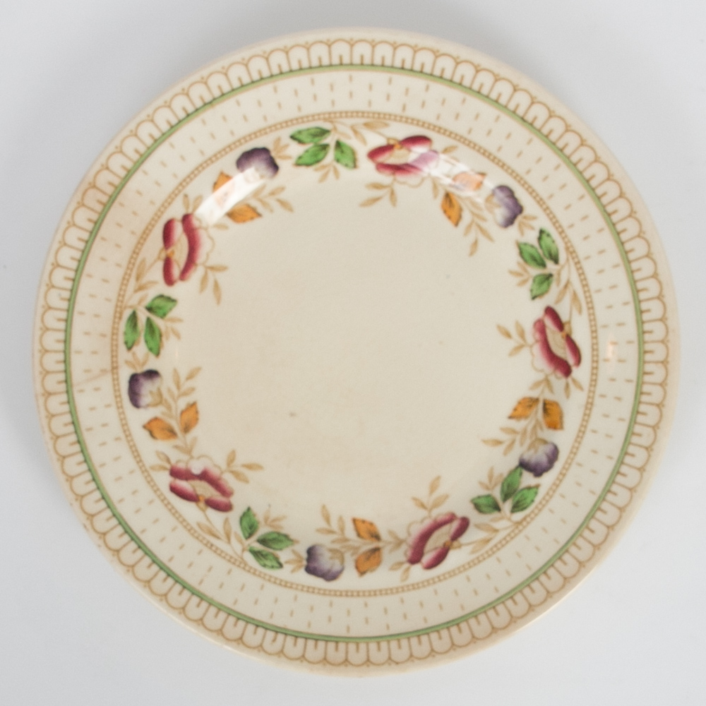 Vintage Woods Burslem "Brier" English Salad Plates