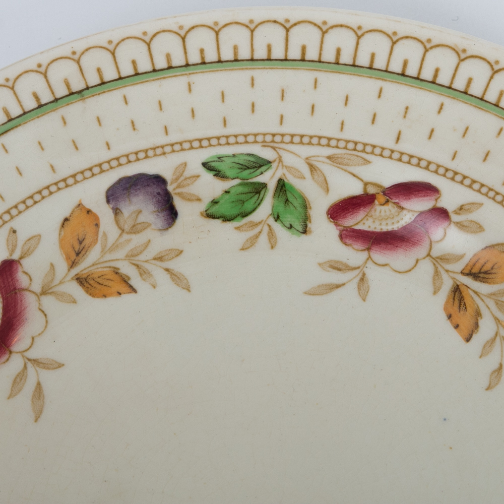 Vintage Woods Burslem "Brier" English Salad Plates