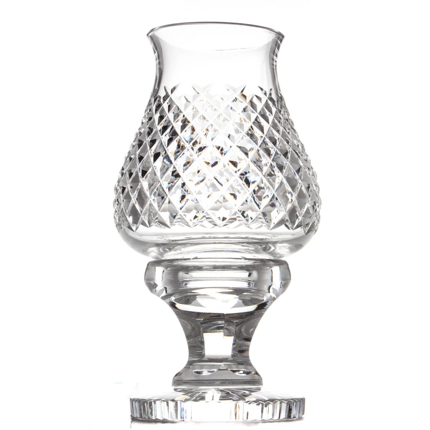 Waterford Crystal "Alana" Hurricane and Globe