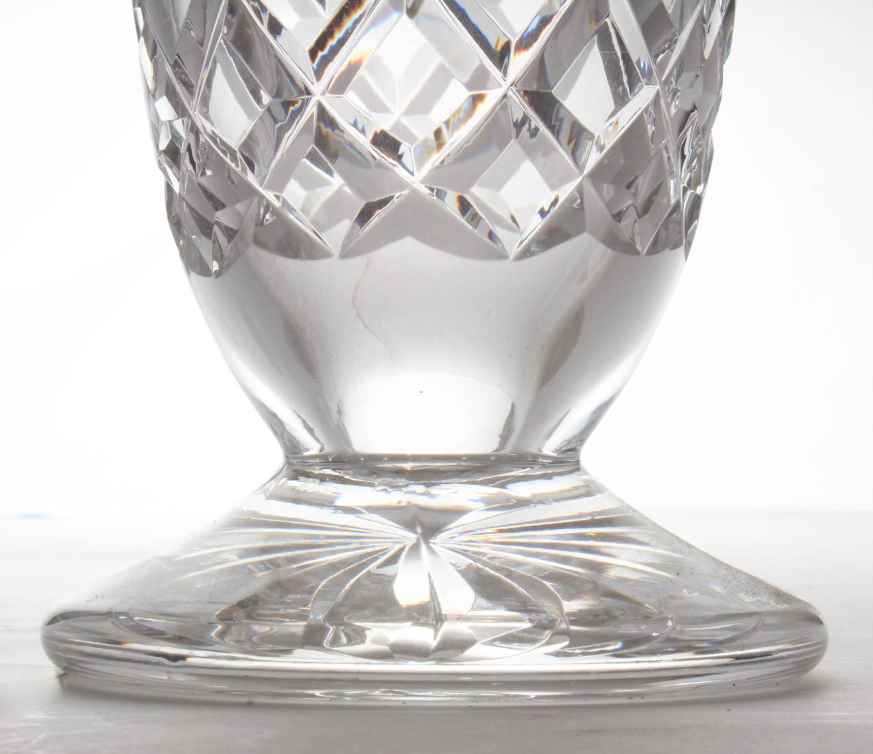 Waterford Crystal Large Footed Vase
