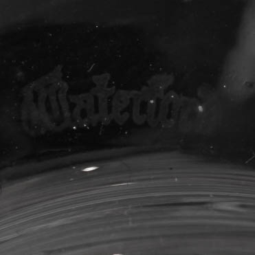 Vintage Waterford Crystal Round Globe Vase