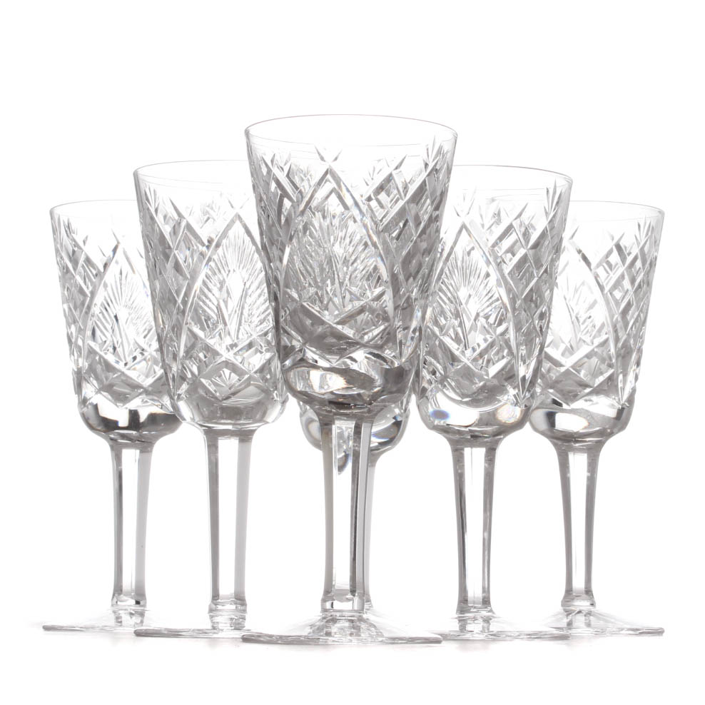 Waterford Crystal "Shannon Jubilee" Sherry Glasses