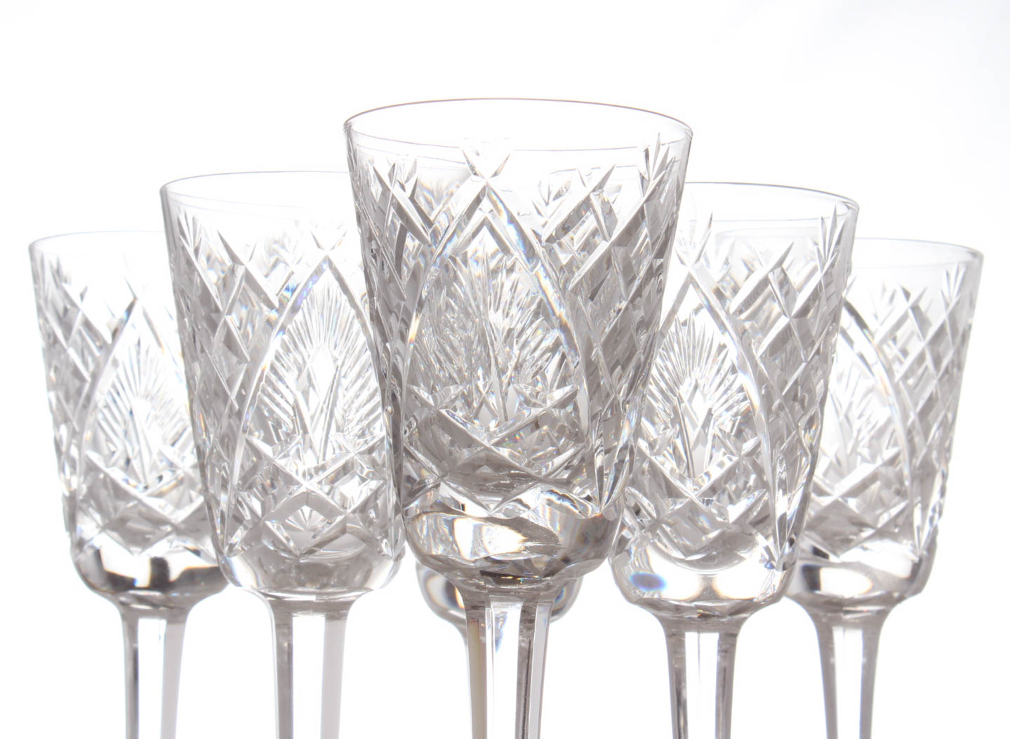 Waterford Crystal "Shannon Jubilee" Sherry Glasses
