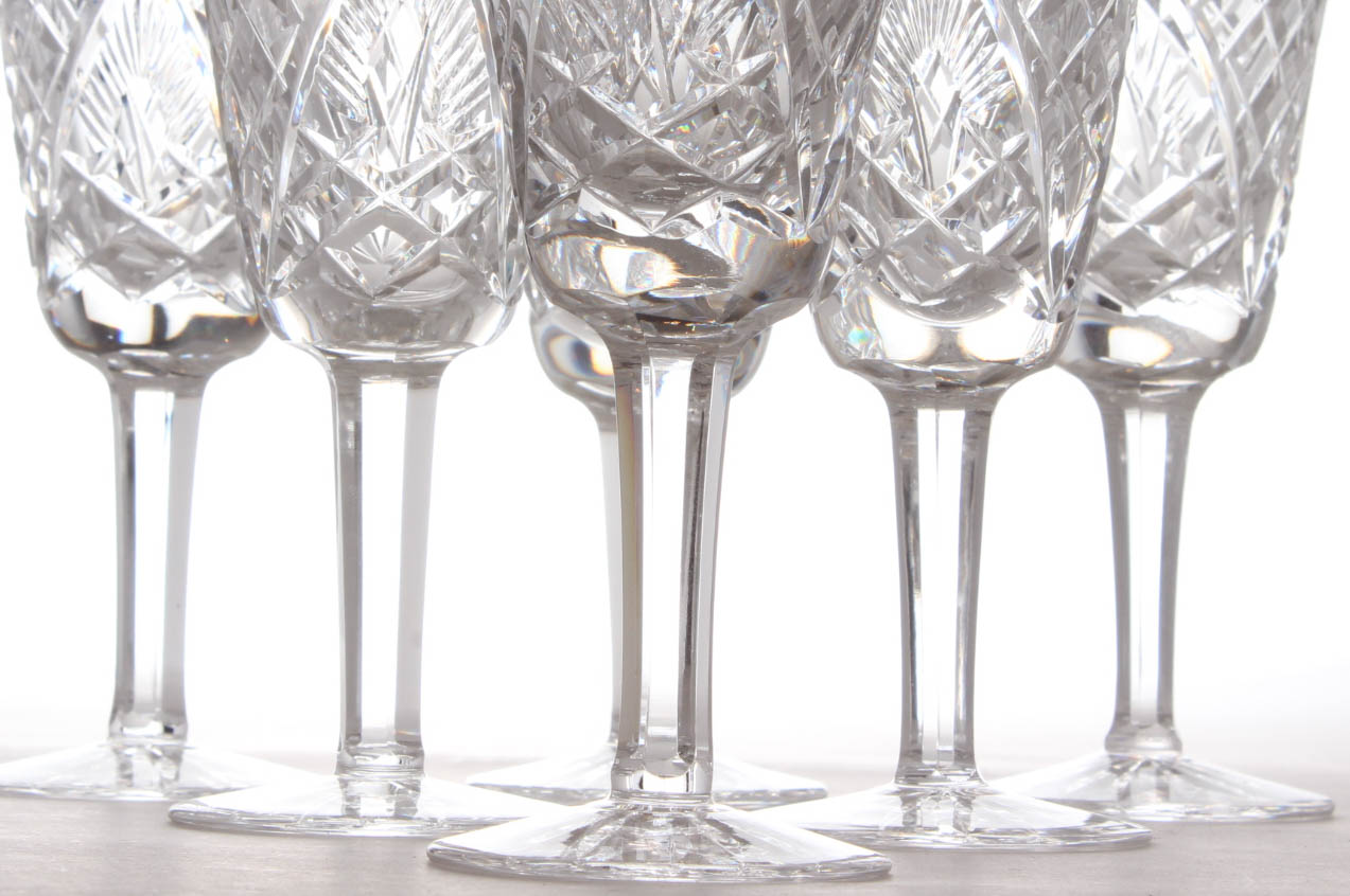 Waterford Crystal "Shannon Jubilee" Sherry Glasses