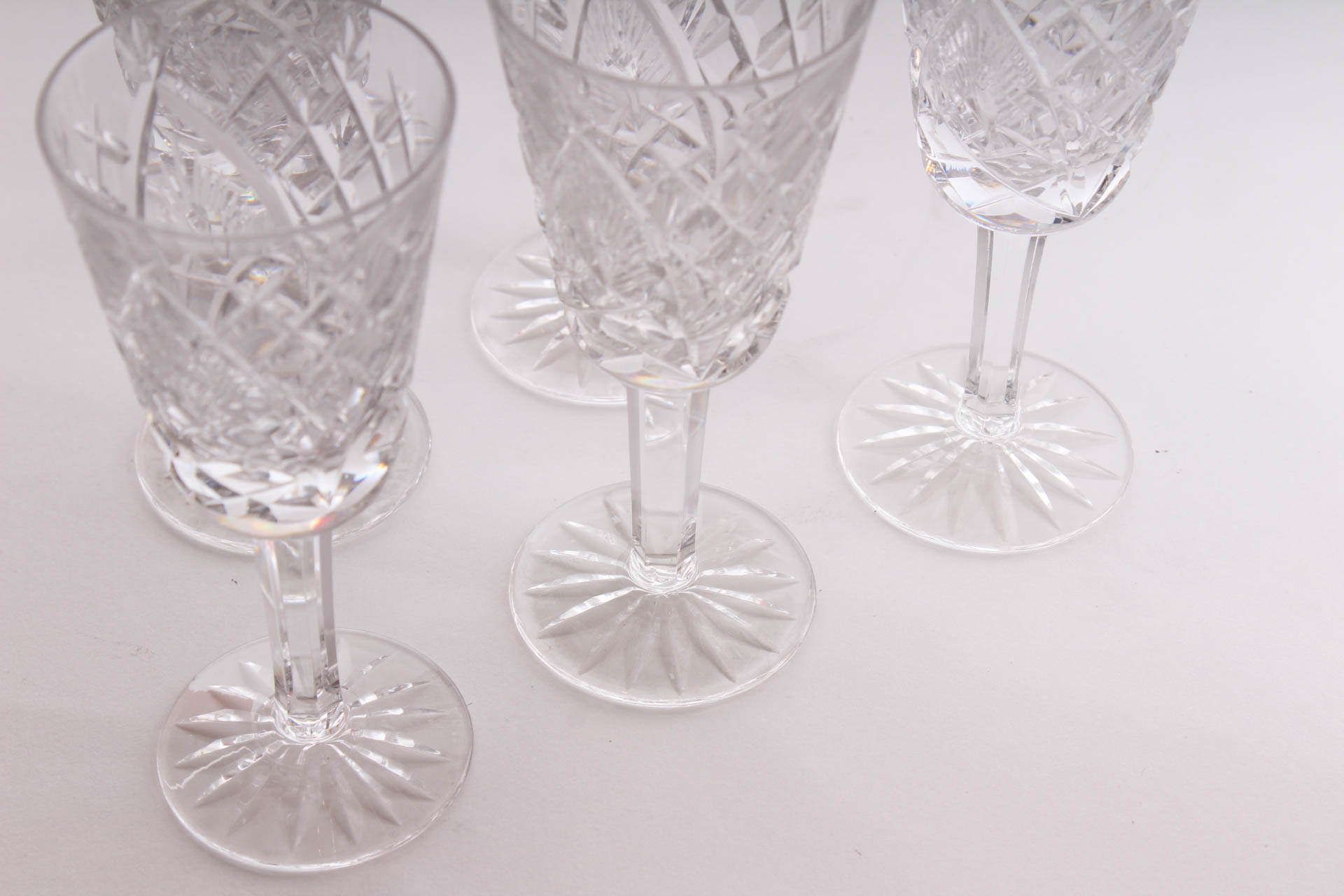 Waterford Crystal "Shannon Jubilee" Sherry Glasses