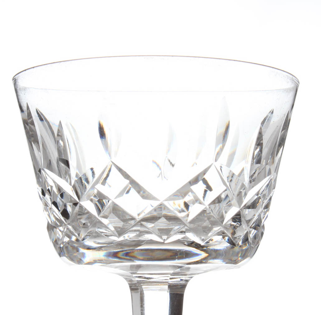 Waterford Crystal "Lismore" Cocktail Glasses
