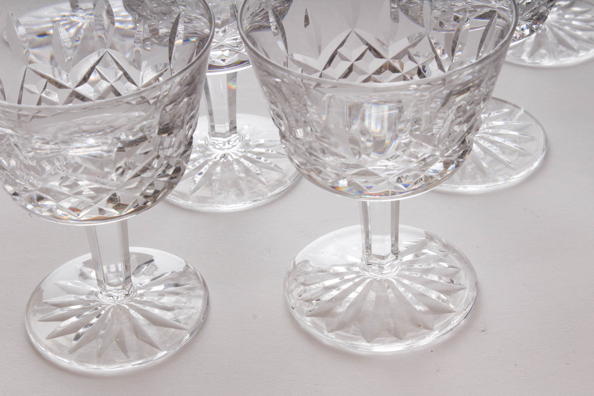 Waterford Crystal "Lismore" Cocktail Glasses
