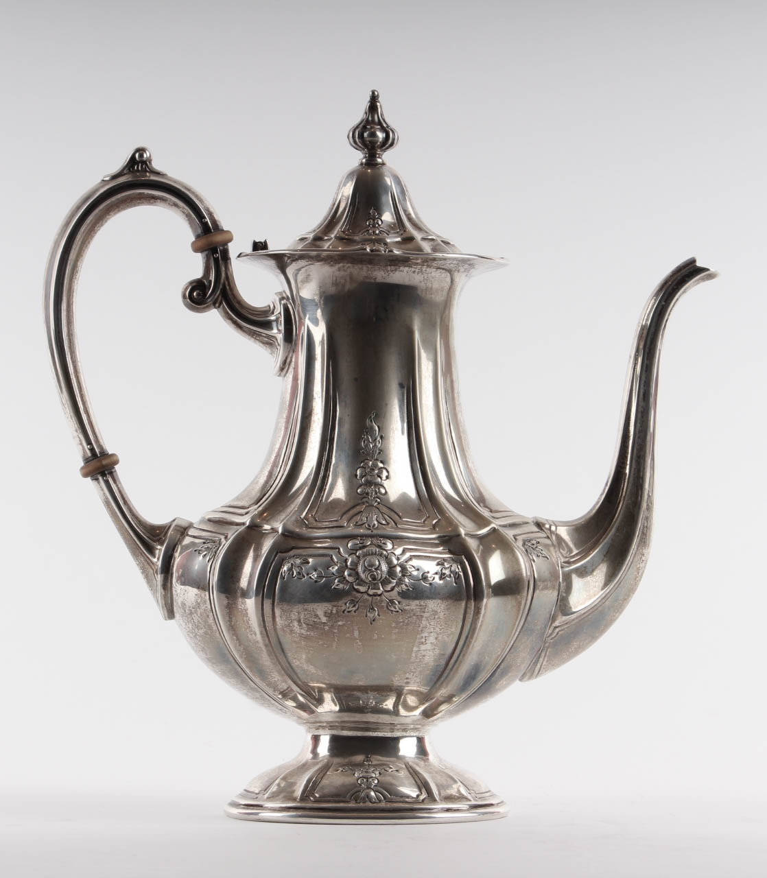 Fisher Sterling Silver Three-Piece Coffee Service