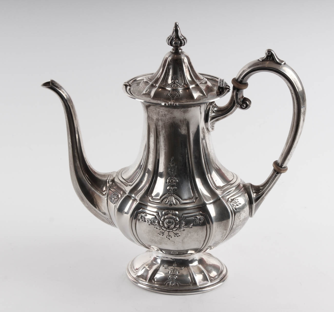 Fisher Sterling Silver Three-Piece Coffee Service