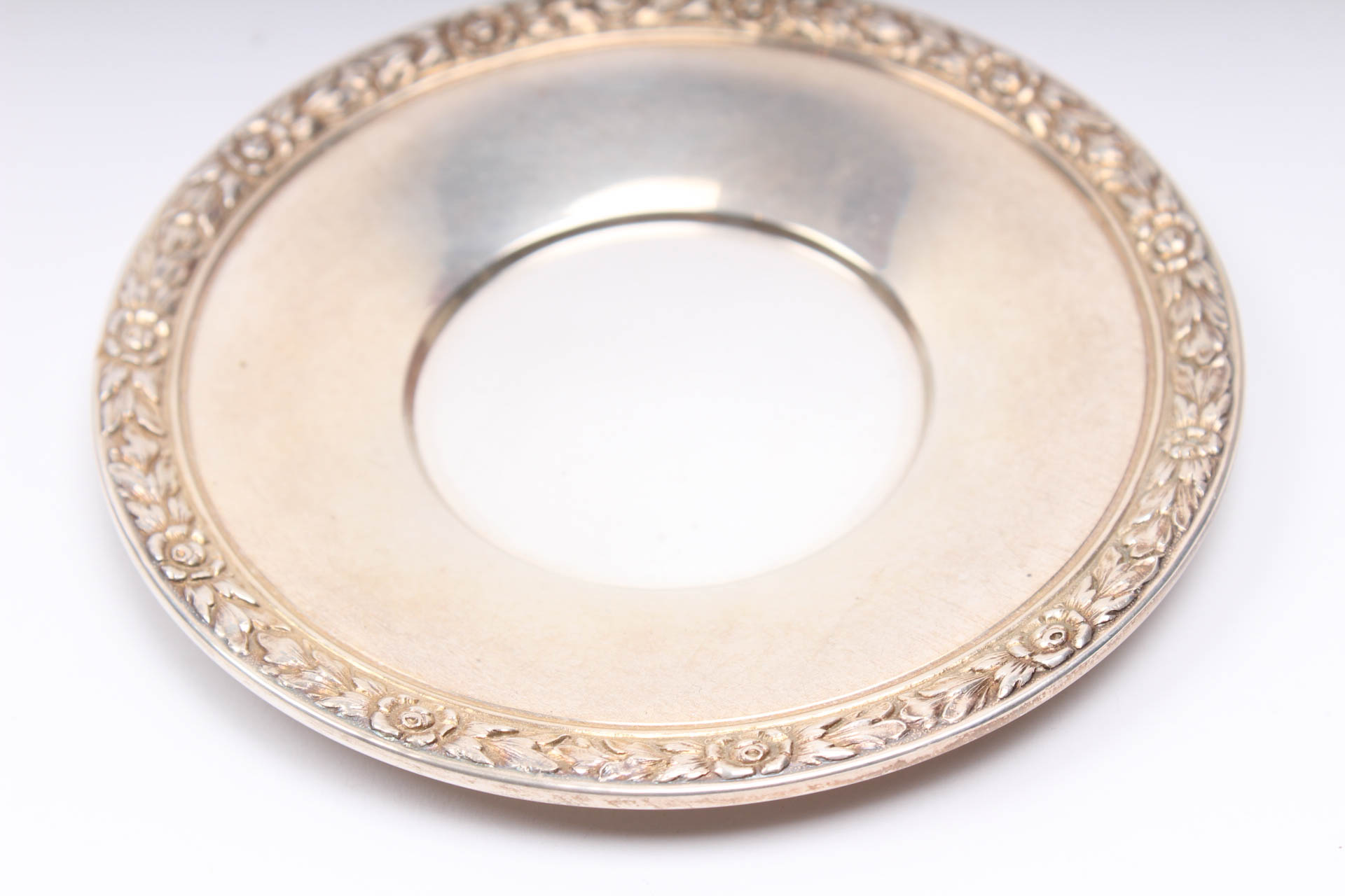 Sterling Silver Demitasse Set with  Hutschenreuther China Inserts