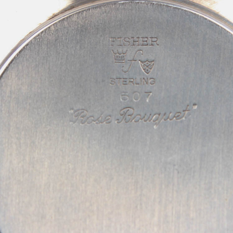 Sterling Silver Demitasse Set with  Hutschenreuther China Inserts