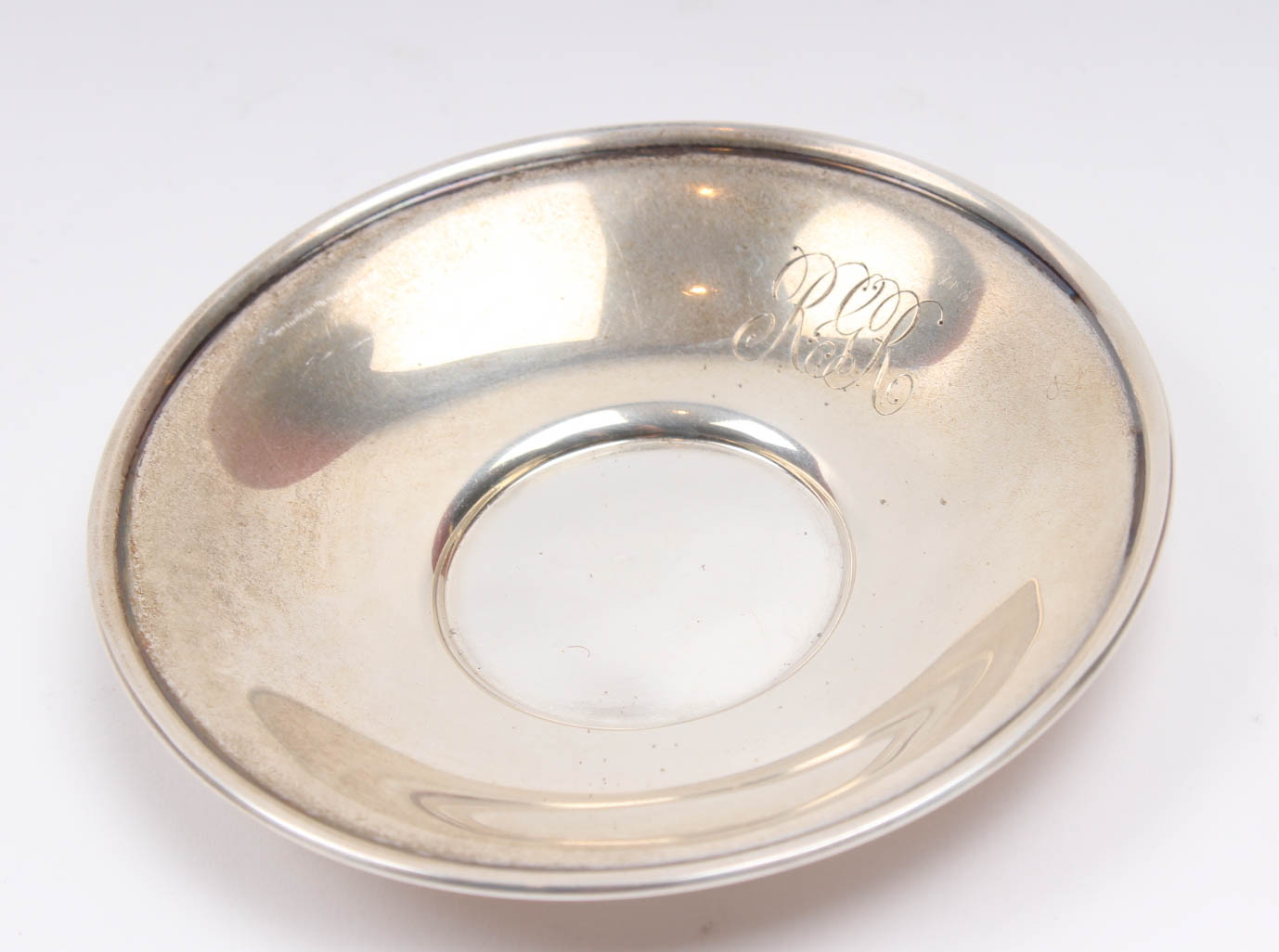 Frank M Whiting Sterling Silver Demitasse Set with Lenox China Inserts