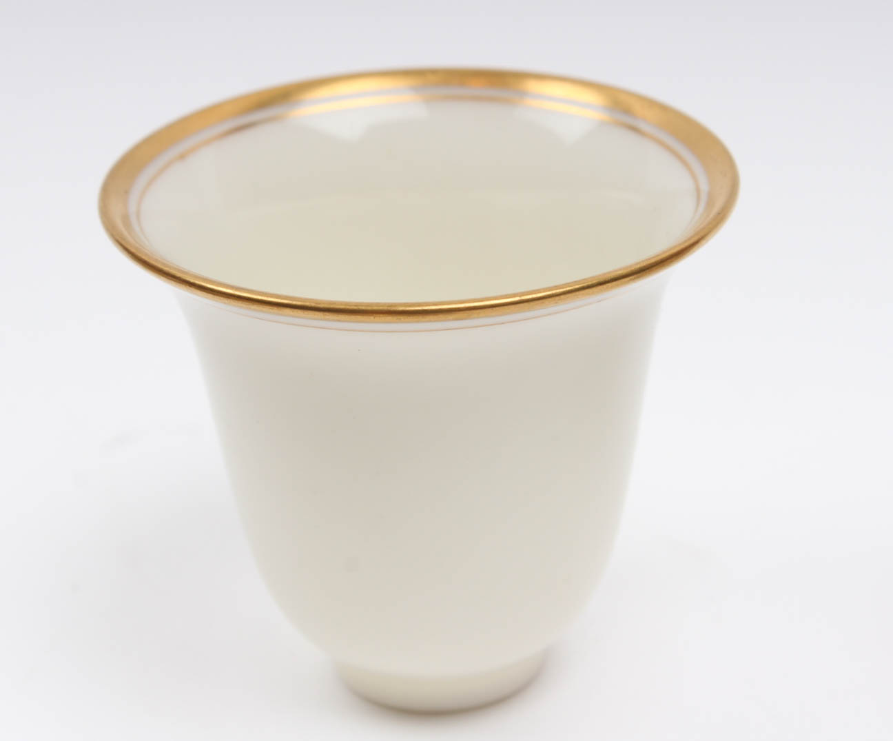 Frank M Whiting Sterling Silver Demitasse Set with Lenox China Inserts