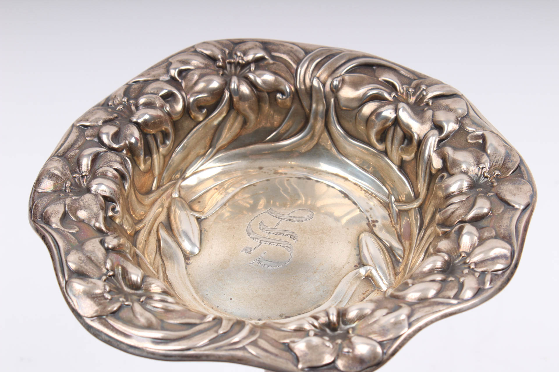 Mauser Mfg. Co. Sterling Silver Footed Compote