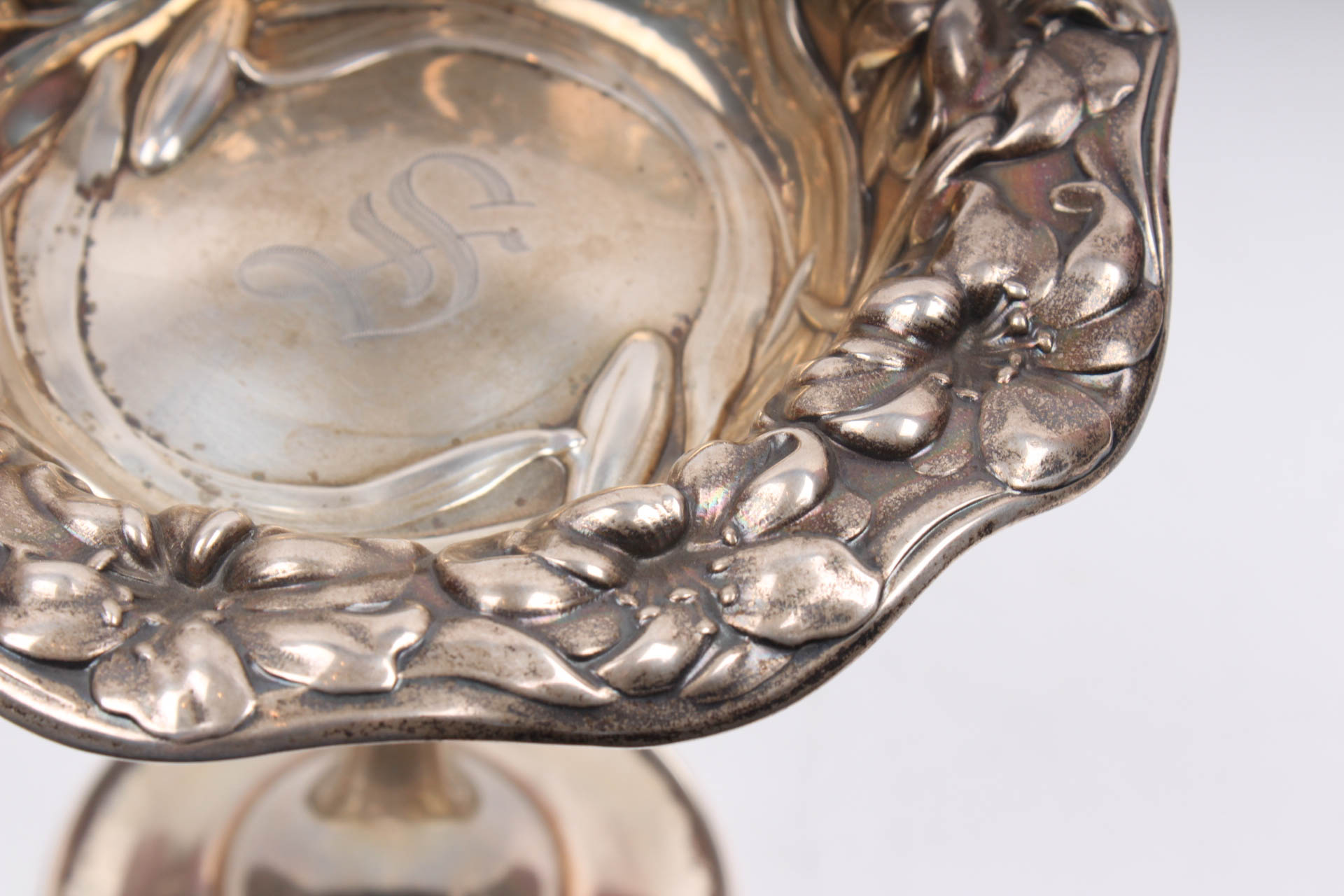 Mauser Mfg. Co. Sterling Silver Footed Compote