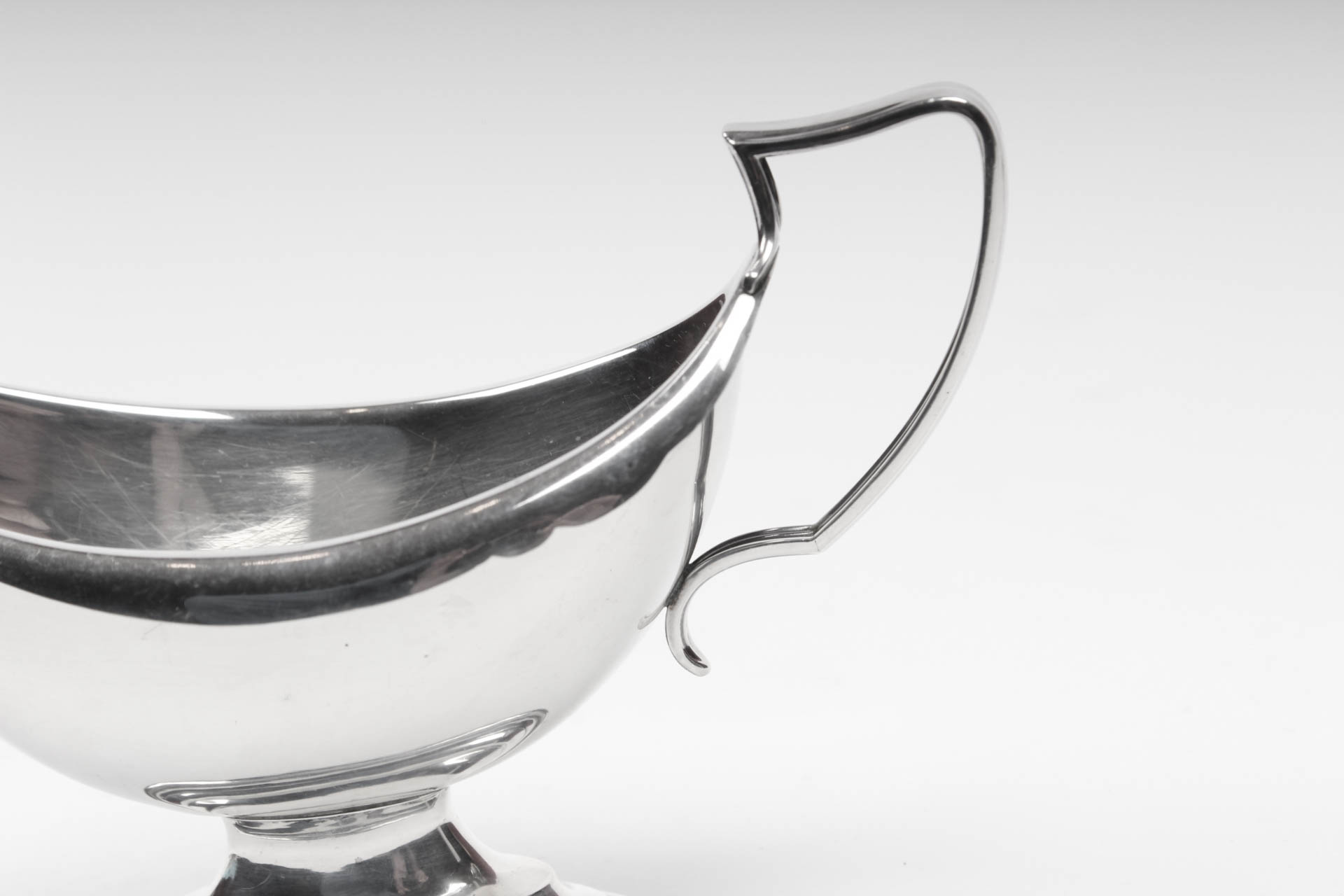 Whiting Mfg. Co. Sterling Silver Sauce Boat and Tray