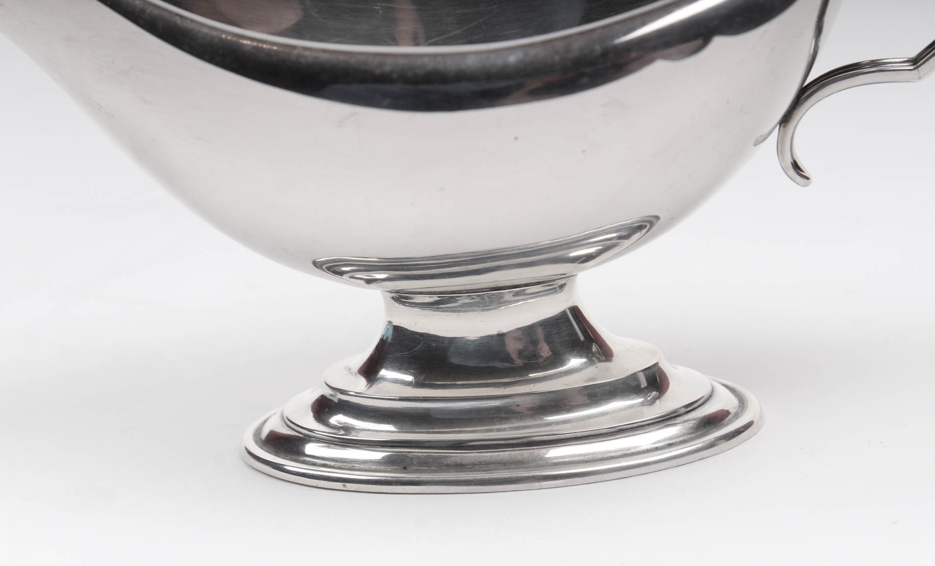 Whiting Mfg. Co. Sterling Silver Sauce Boat and Tray