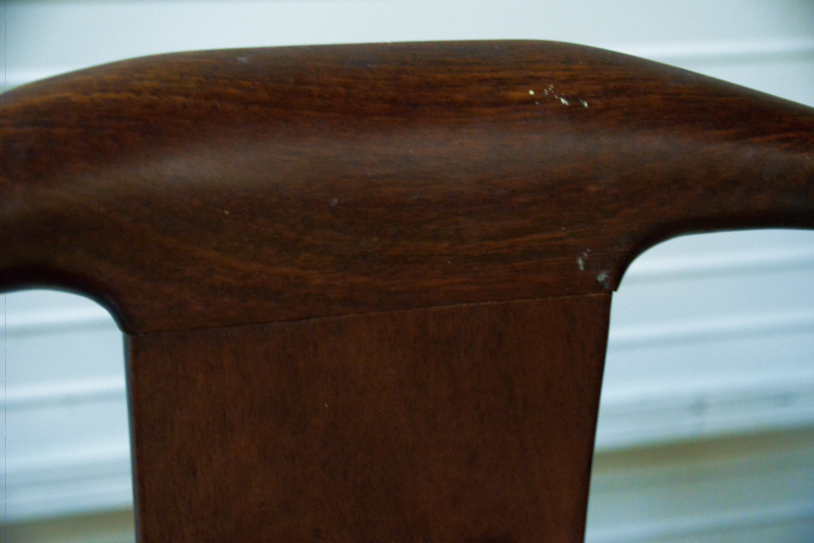 Four Wooden Asian Inspired Chairs