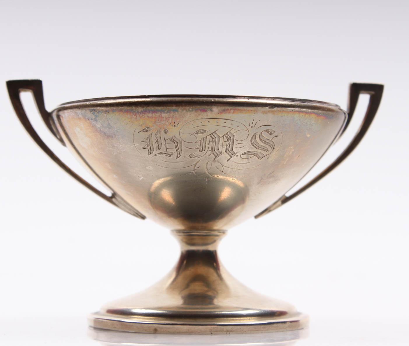 Gorham Coin Silver Pedestal Salt Dips