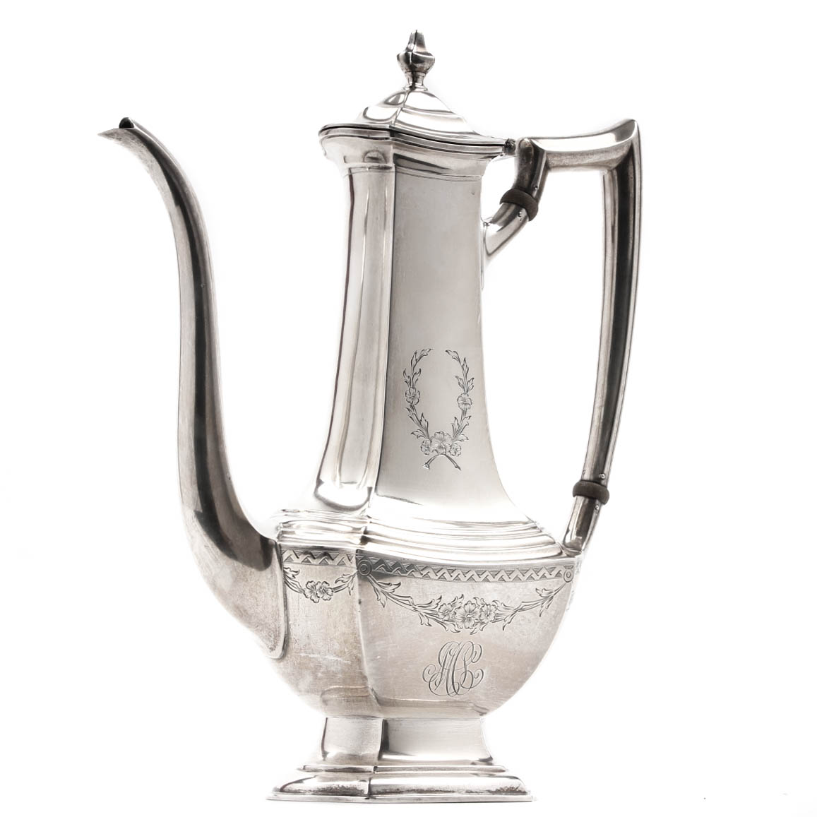 R. Wallace & Sons Mfg. Co. Sterling Silver Coffee Pot