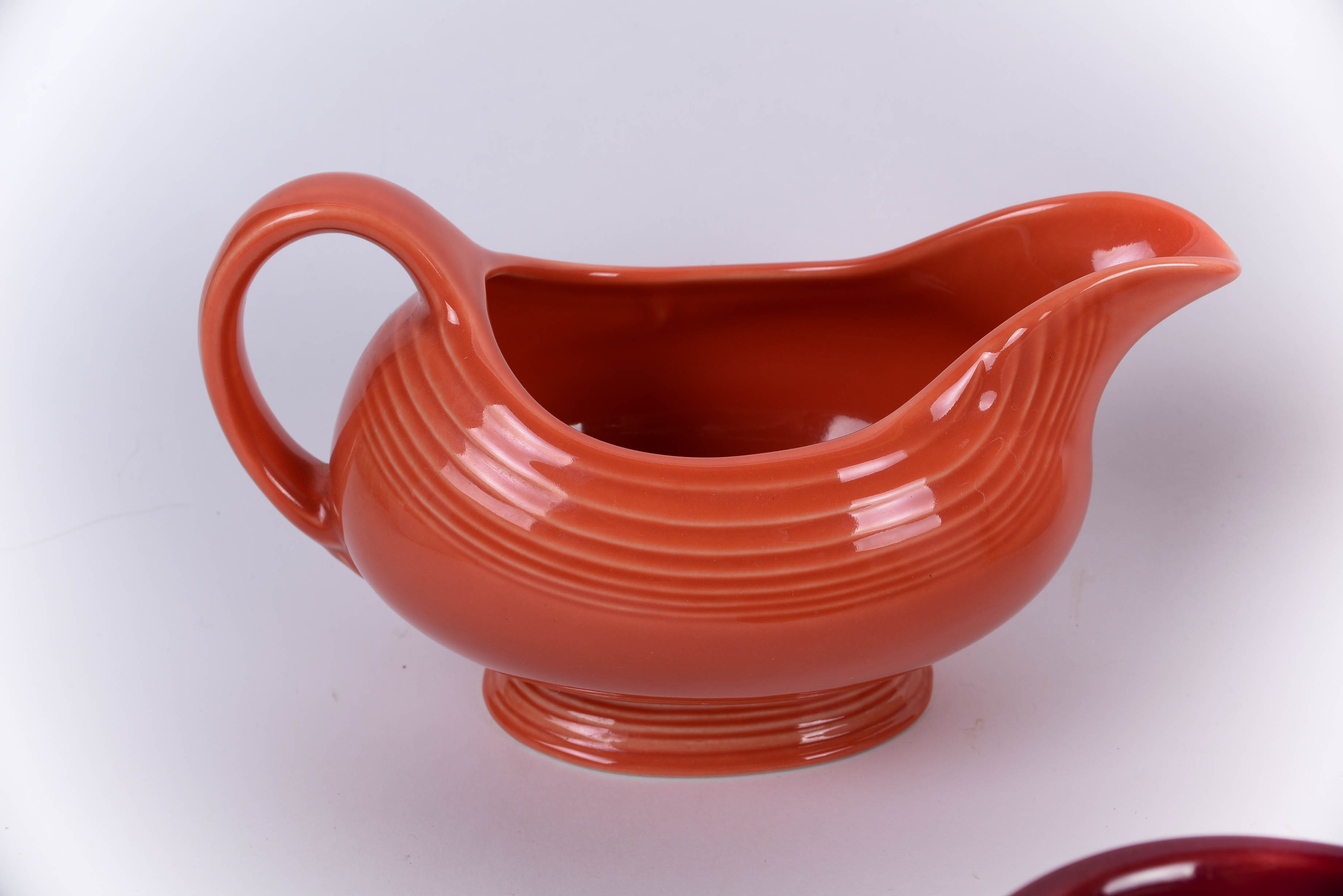 Collection of Colored Fiesta Ware Serving Pieces